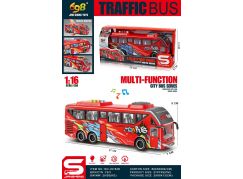 Alltoys Autobus červený 1 : 16