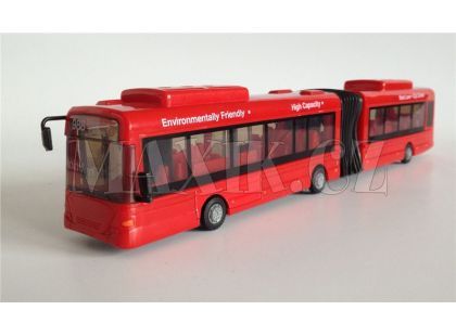 Alltoys Autobus městský kloubový 38cm