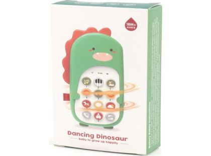 Alltoys Baby hračka dinosaurus zelený