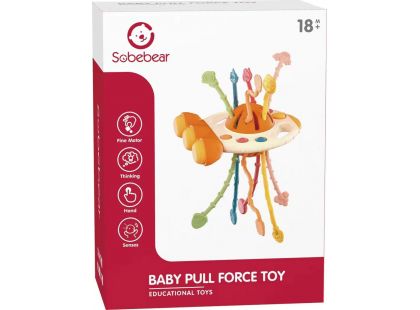 Alltoys Baby hračka Force toy oranžová