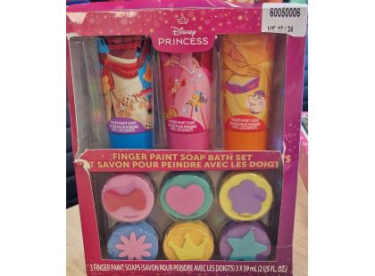 Alltoys Barvy do vany s razítky Disney Princezny