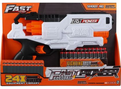 Alltoys Blaster Fast bateriový a 24 ks nábojů