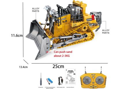 Alltoys Buldozer 1 : 24 RC - Poškozený obal