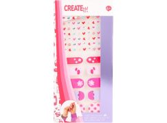 Alltoys Canenco Samolepky na nehty + 4 pilníky Create it!
