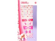 Alltoys Canenco Samolepky na nehty + 4 pilníky Create it!