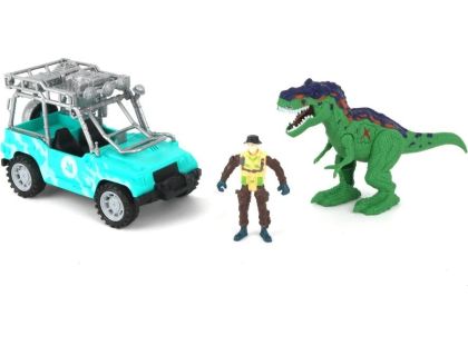 Alltoys Dinosauří set s autem (15)