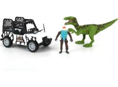 Alltoys Dinosauří set s autem (16)