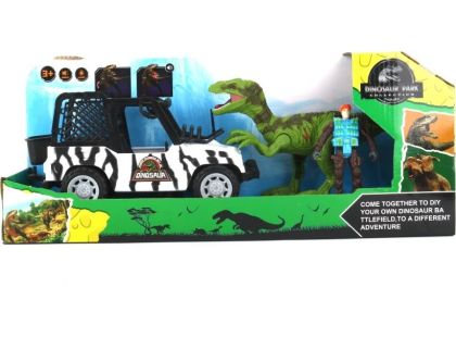 Alltoys Dinosauří set s autem (16)