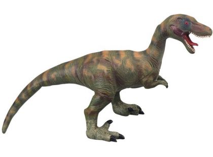 Alltoys Dinosaurus měkký Velociraptor 65 cm zelený