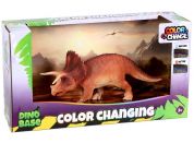 Alltoys Dinosaurus menící barvu Triceraptors