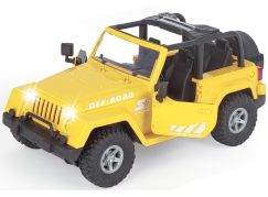 Alltoys Džíp 1:10 se světelným a zvukovým efektem žlutý