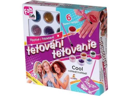 Alltoys Fab-Lab Třpytivé tetování Alltoys Fab-Lab Třpytivé tetování