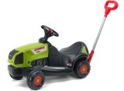 Falk Odstrkovadlo traktor Claas Axos 340 s vodící tyčí zelené