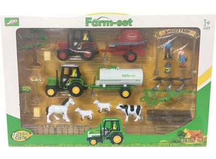 Alltoys Farmářský set se zvířátky a traktory