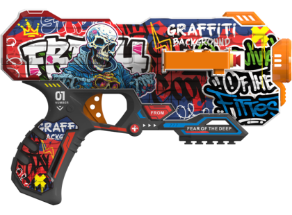 Alltoys Fast pioneer blaster manuální BH151 + 12 ks nábojů