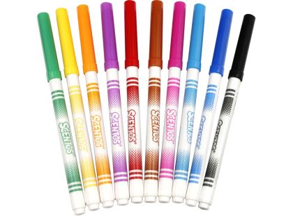 Alltoys Fixy voňavé Scentos tenké 10 ks