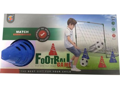 Alltoys Fotbalový set s kužely modrými