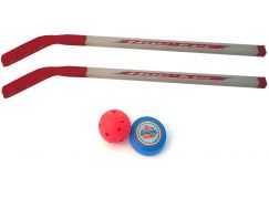 Alltoys Hokejový set 228-3 bílo - červený
