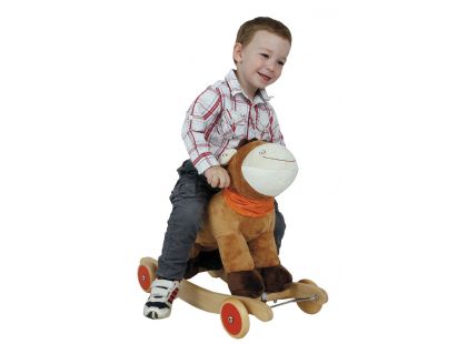 Alltoys Houpací poník s kolečky Alltoys Houpací poník s kolečky