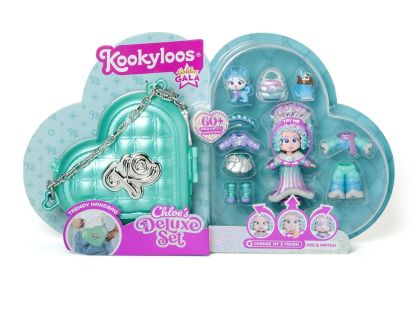 Alltoys Hrací sad Panenka Kookyloos - Golden Gala Chloe Deluxe