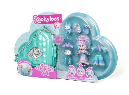 Alltoys Hrací sad Panenka Kookyloos - Golden Gala Chloe Deluxe