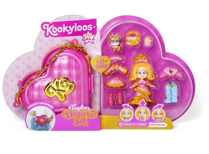 Alltoys Hrací sad Panenka Kookyloos - Golden Gala Taylor Deluxe