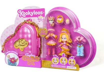 Alltoys Hrací sad Panenka Kookyloos - Golden Gala Taylor Deluxe