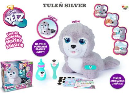 Alltoys Interaktivní tuleň Silver - Poškozený obal