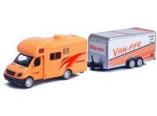 Alltoys Karavan s přívěsem oranžový