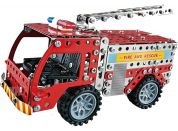 Alltoys Kovová stavebnice hasičské auto 292 dílků