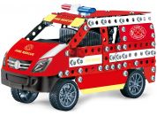 Alltoys Kovová stavebnice hasičské auto 314 dílků