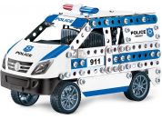 Alltoys Kovová stavebnice policejní auto 314 dílků