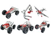 Alltoys Kovová stavebnice terénní auto 288 dílků
