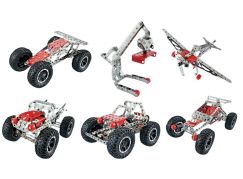 Alltoys Kovová stavebnice terénní auto 288 dílků