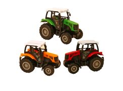 Alltoys Kovový model traktoru Pullback