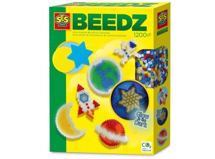 Alltoys Kreativní sada - Zažehlovací korálky Vesmír svítící ve tmě Alltoys Kreativní sada - Zažehlovací korálky Vesmír svítící ve tmě