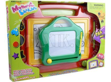 Alltoys Kreslící tabulka 1+1 - Červeno-zelená