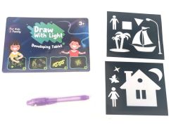 Alltoys Kreslící tabulka svítící ve tmě