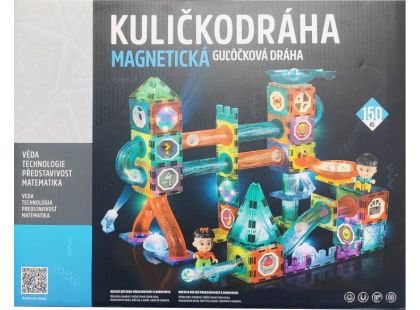 Alltoys Kuličkodráha magnetická se světlem 150 ks (279) - Poškozený obal Alltoys Kuličkodráha magnetická se světlem 150 ks (279) - Poškozený obal