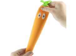 Alltoys Mačkací a natahovací mrkev