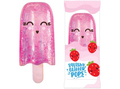 Alltoys Mačkací gelové třpytivé lízátko