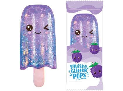 Alltoys Mačkací gelové třpytivé lízátko