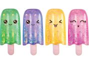 Alltoys Mačkací gelové třpytivé lízátko