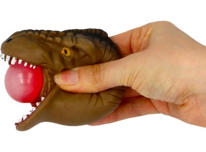 Alltoys Mačkací hlava dinosaura s bublinou