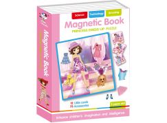 Alltoys Magnetická kniha skládačky princezny 85 ks