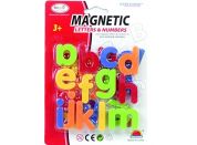 Alltoys magnetická písmenka číslice malá písmenka