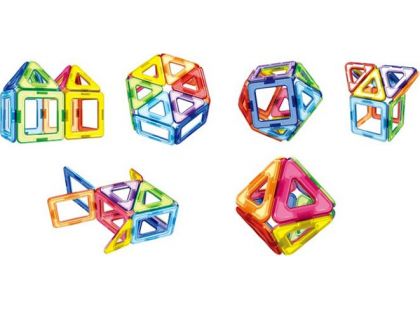Alltoys Magnetická stavebnice 30 ks - Poškozený obal