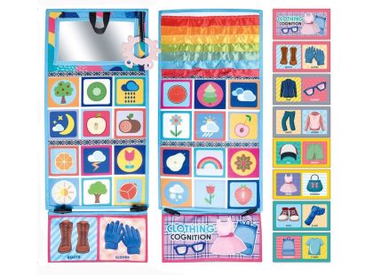 Alltoys Měkká knížka 3 v 1 pro nejmenší