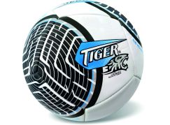 Alltoys Míč kožený fotbalový League Line černý č. 5