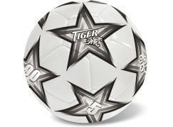 Alltoys Míč kožený fotbalový stříbrný č.5